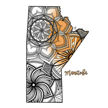 Load image into Gallery viewer, manitoba canada coloring pages | Coloring pages for adults | Coloring pages for kids | canada map coloring sheets | manitoba map coloring page | canadian provinces coloring page