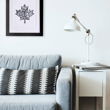 Load image into Gallery viewer, Maple leaf canada mandala print home decor artwork
