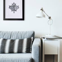 Load image into Gallery viewer, Maple leaf canada mandala print home decor artwork