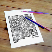 Load image into Gallery viewer, new mexico usa coloring pages | state map coloring pages for adults | Coloring pages for kids | new mexico usa map coloring sheets | state map coloring page | united states coloring page | united states of america | map of america