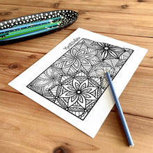 Load image into Gallery viewer, north dakota usa coloring pages | state map coloring pages for adults | Coloring pages for kids | north dakota usa map coloring sheets | state map coloring page | united states coloring page | united states of america | map of america