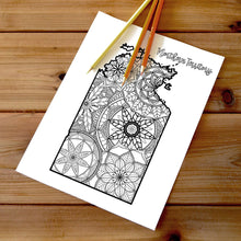 Load image into Gallery viewer, northern territory australia coloring pages | Coloring pages for adults | Coloring pages for kids | australia map coloring sheets | australia map coloring page | australia coloring page