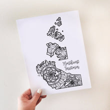 Load image into Gallery viewer, northwest territories canada coloring pages | Coloring pages for adults | Coloring pages for kids | canada map coloring sheets | northwest territores map coloring page | canadian provinces coloring page