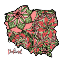 Load image into Gallery viewer, adult coloring pages | Coloring pages for adults | Coloring pages for kids | poland map coloring sheets | poland map coloring page | poland coloring page
