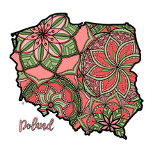 Load image into Gallery viewer, adult coloring pages | Coloring pages for adults | Coloring pages for kids | poland map coloring sheets | poland map coloring page | poland coloring page