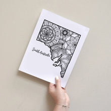 Load image into Gallery viewer, Coloring Pages | South Australia Map
