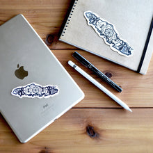 Load image into Gallery viewer, Vancouver Island Canada | Vancouver Island British Colmbia Canada Sticker | Map of Canada Sticker | Map Art | Travel Gift Ideas | Canadian Province Sticker | Canada Map | Travel Sticker | Map Sticker