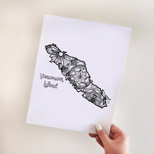 Load image into Gallery viewer, vancouver island canada coloring pages | Coloring pages for adults | Coloring pages for kids | canada map coloring sheets | vancouver island map coloring page | canadian provinces coloring page