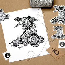 Load image into Gallery viewer, Map of Wales | Map Art | Travel Gift Ideas | Wales City Map | Map Wall Art | Wales Map