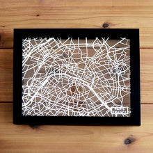 Load image into Gallery viewer, City Map of Paris France | Papercut Map Art | Travel Gift Ideas | Paris City Map | Map Wall Art | France Map | Paris Map | Paris Papercut City Maps
