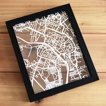 Load image into Gallery viewer, Map of York England | Papercut Map Art | UK Travel Gift Ideas | York City Map | Map Wall Art | York Map | England Map | UK Papercut City Maps
