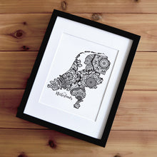 Load image into Gallery viewer, Map of Netherlands | Map Art | Travel Gift Ideas | Netherlands City Map | Map Wall Art | Netherlands Map
