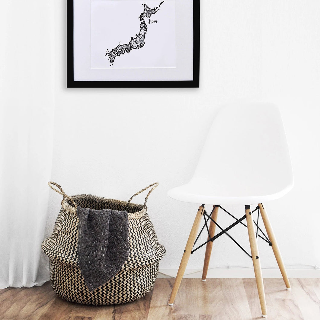Map of Japan | Map Art | Travel Gift Ideas | Japan City Map | Map Wall Art | Japan Map