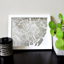 Load image into Gallery viewer, Map of Cardiff Wales | Papercut Map Art | UK Travel Gift Ideas | Cardiff City Map | Map Wall Art | Cardiff Map | Wales Map | UK Papercut City Maps
