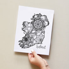 Load image into Gallery viewer, Ireland coloring pages | Coloring pages for adults | Coloring pages for kids | ireland map coloring sheets | ireland map | ireland map coloring sheets
