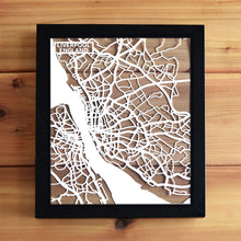Load image into Gallery viewer, Custom Map Papercut - Choose Your Own Location
