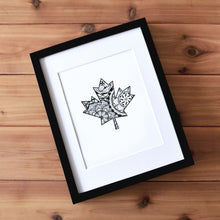 Load image into Gallery viewer, Maple Leaf Mandala - Print
