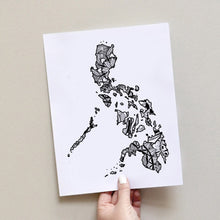 Load image into Gallery viewer, Map of Philippines | Map Art | Travel Gift Ideas | Philippines City Map | Map Wall Art | Philippines Map
